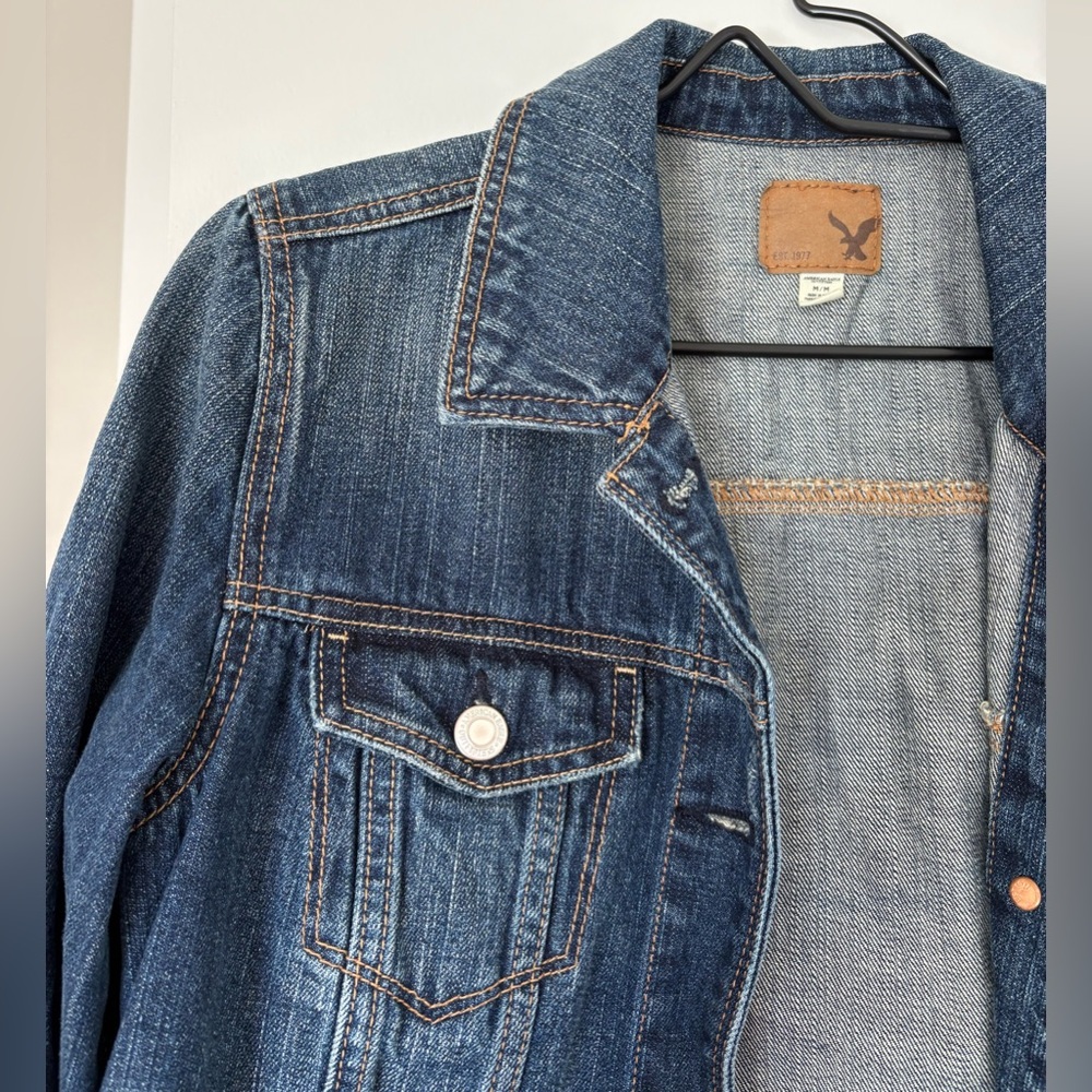 American Eagle Outfitters Blue Denim Jacket